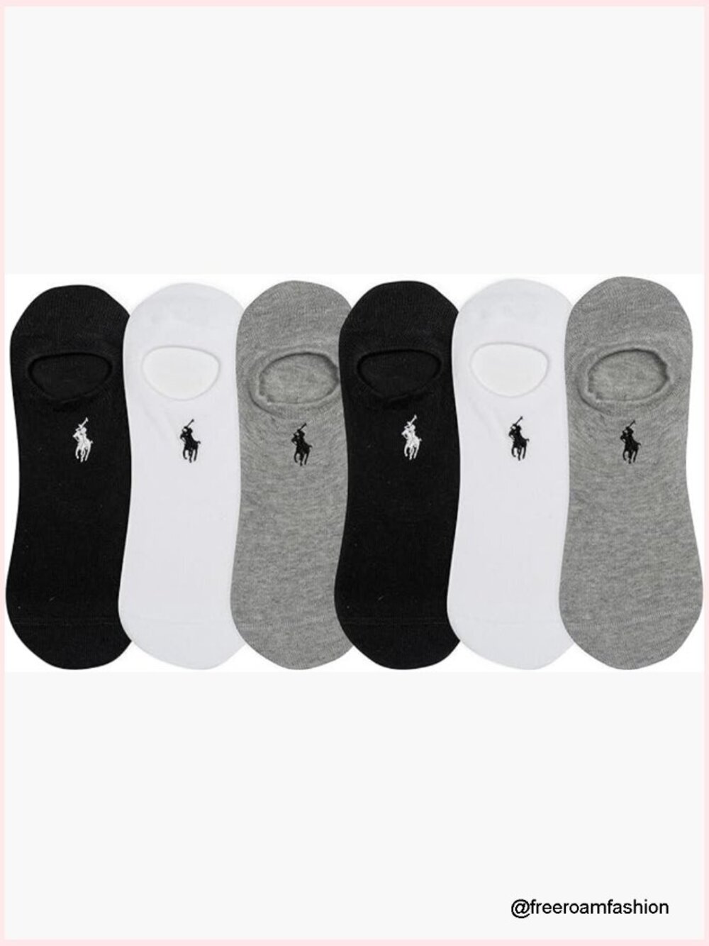 6-Pack Women's Performance Cotton Liner Socks - Breathable Mesh Sport Cushioning